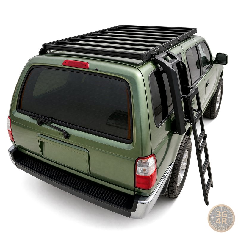 Roof rack angle view