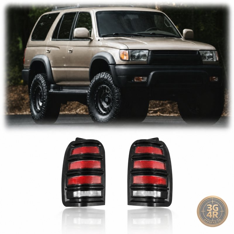 Black LED tail lights